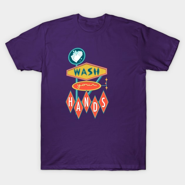 Wash Your Hands T-Shirt by monkeyminion